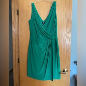Green Wrap Dress